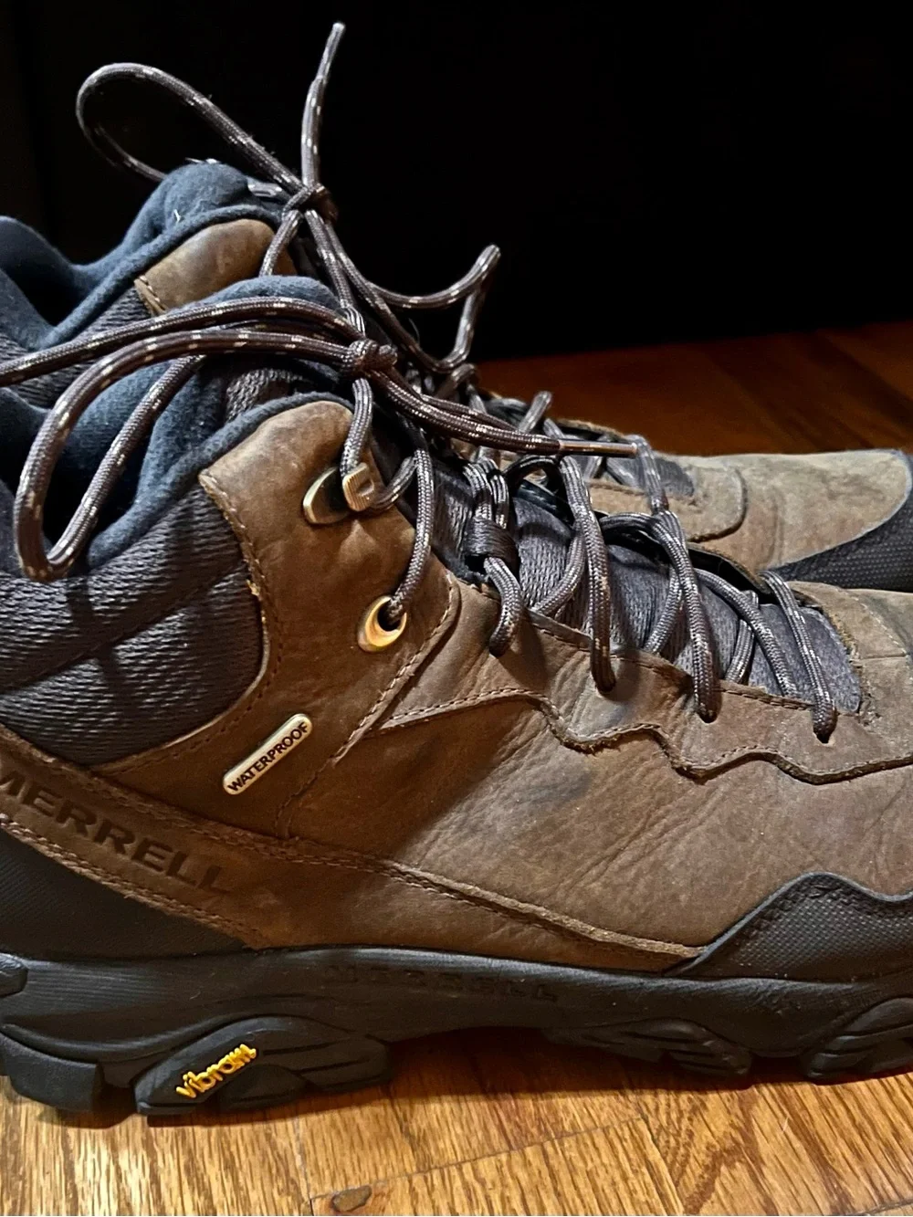Men's Coldpack 3 Thermo Mid Waterproof Lace up Merrill Boots size 12